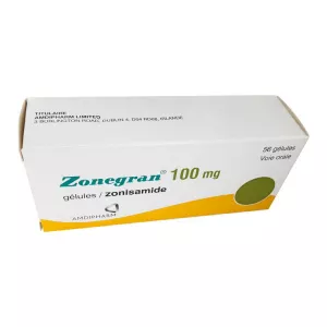 Зонегран (Зонисамид) 100мг №56