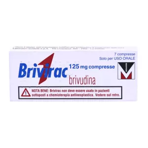 Бривирак (Бривудин) капс. 125мг №7