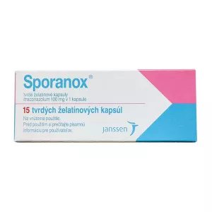 Споранокс (Орунгал полный аналог) капсулы 100мг №15