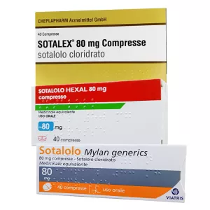 Соталол Гексал :: Соталекс Cheplapharm 80мг табл. №40