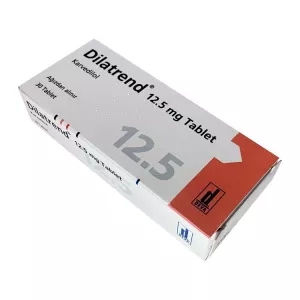 Дилатренд табл. 12,5мг №30