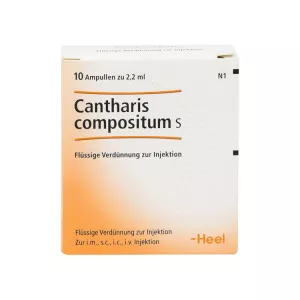 Кантарис композитум ампулы №10