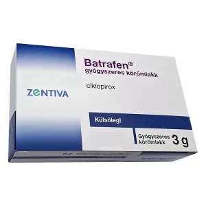 Батрафен лак от грибка ногтей :: Циклопирокс 8% 3,3мл