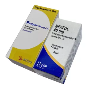Нексфул Пантапас Nexful Pantapas (Эзомепразол ампулы) :: аналог Нексиум уколов 40мг №1 (1 флакон)