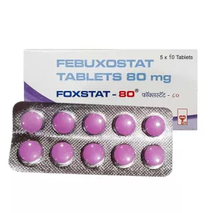Фебуксостат (Foxstat) :: Азурикс аналог :: 80мг табл. №30