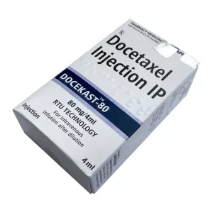 Доцетаксел Docekast раствор для инъекций 20мг/мл 4мл 80мг