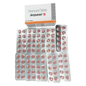 Перампанел 4 мг Ampanel :: Файкомпа полный аналог 4 мг №100!! (100 табл)