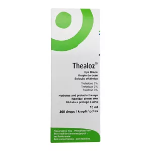 Теалоз 3% капли глазные 10мл