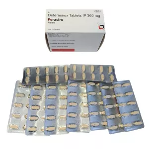 Деферазирокс 360 мг Джадену аналог :: Ferasiro 360 мг табл. №100