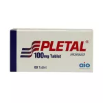 Плетал (Плетакс, Цилостазол) таб. 100мг №60