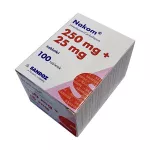 Фото Наком таблетки 250+25мг №100